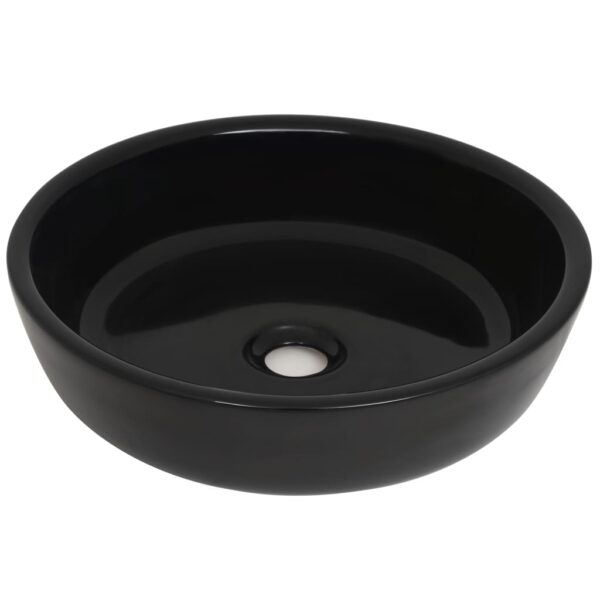 8718475589020_a_en_hd_1.jpg Basin Ceramic Round Black 42x12 cm