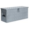 Aluminium Box 76.5x26.5x33 cm Silver