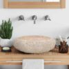Sink 40x12 cm Marble Cream