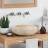 Sink 40x12 cm Marble Cream