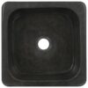 Sink 30x30x15 cm Riverstone Black