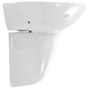Wall-mounted Basin Ceramic White 690x520x210 mm