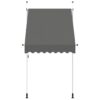 Manual Retractable Awning 150 cm Anthracite