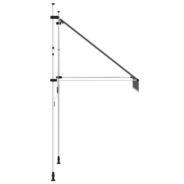 Manual Retractable Awning 150 cm Anthracite