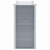Garden Raised Bed Galvanised Steel 160x40x77 cm Grey