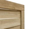 Garden Gate Impregnated Pinewood 100x75 cm Green