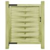 Garden Gate Impregnated Pinewood 100x125 cm Green