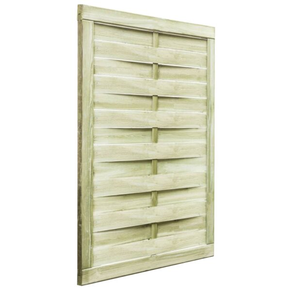 Garden Gate Impregnated Pinewood 100x125 cm Green