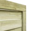 Garden Gate Impregnated Pinewood 100x125 cm Green