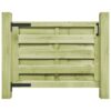 Garden Gate Impregnated Pinewood 100x75 cm Green