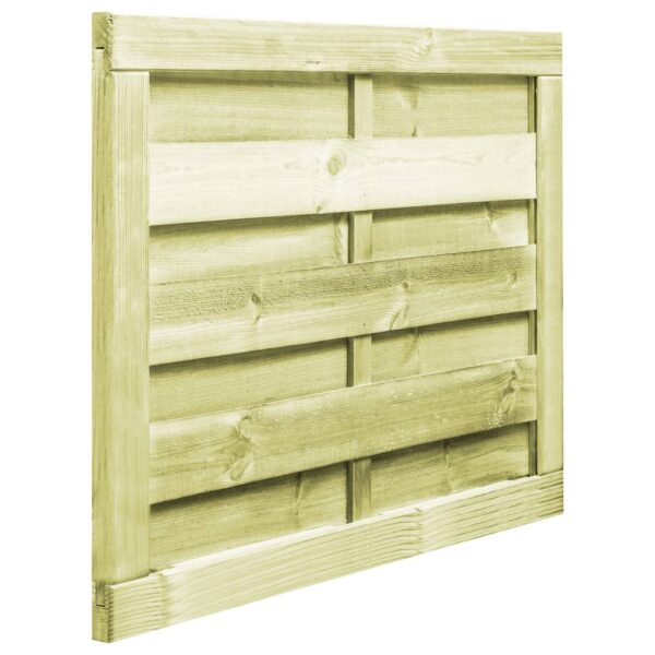 Garden Gate Impregnated Pinewood 100x75 cm Green