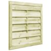 Garden Gate Impregnated Pinewood 100x100 cm Green