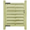 Garden Gate Impregnated Pinewood 100x125 cm Green