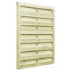 Garden Gate Impregnated Pinewood 100x125 cm Green