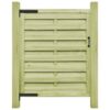 Garden Gate Impregnated Pinewood 100x150 cm Green