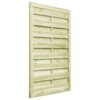 Garden Gate Impregnated Pinewood 100x150 cm Green