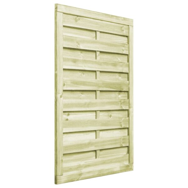 Garden Gate Impregnated Pinewood 100x150 cm Green