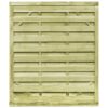Garden Gates 2 pcs Impregnated Pinewood 150x175 cm Green