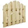 Garden Gate Impregnated Pinewood 100x75 cm