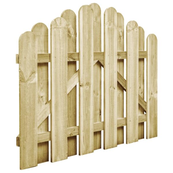 Garden Gate Impregnated Pinewood 100x75 cm