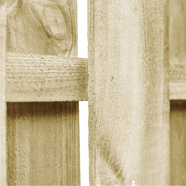 Garden Gate Impregnated Pinewood 100x75 cm