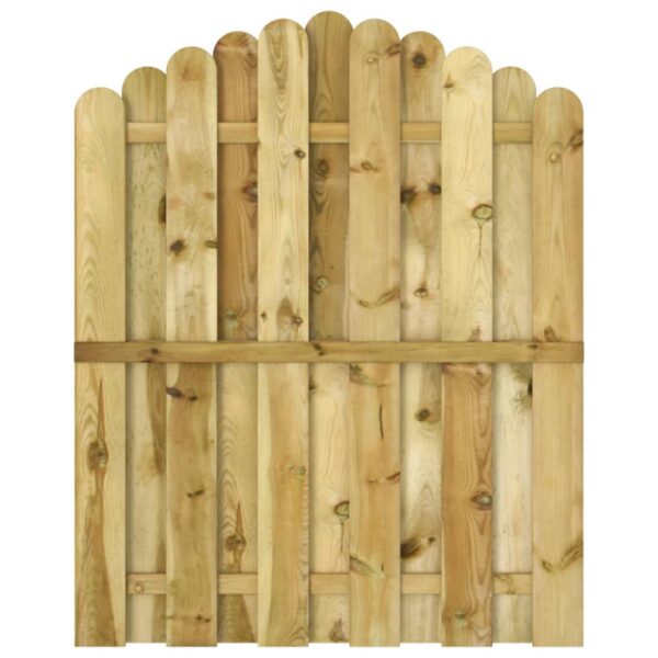 Garden Gate Impregnated Pinewood 100x125 cm