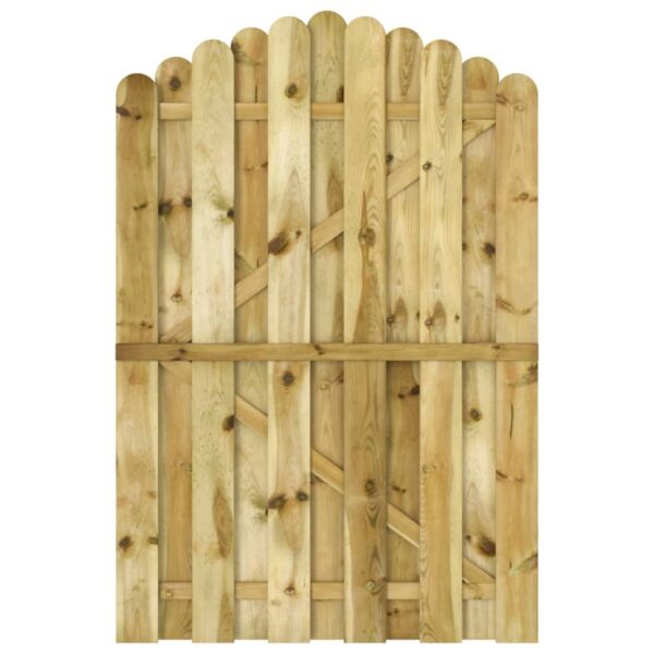 Garden Gate Impregnated Pinewood 100x150 cm