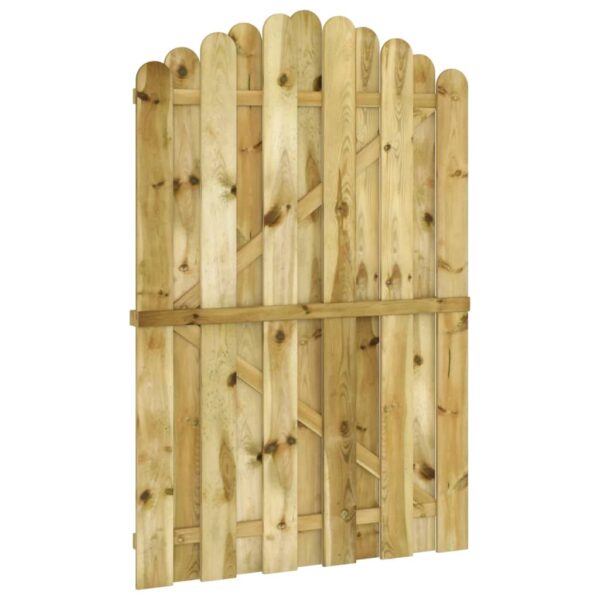 Garden Gate Impregnated Pinewood 100x150 cm