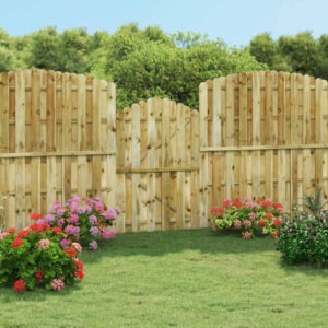 Garden Gate Impregnated Pinewood 100x150 cm