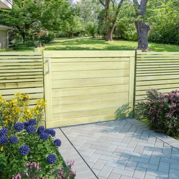 Garden Gate Impregnated Pinewood 75x100 cm