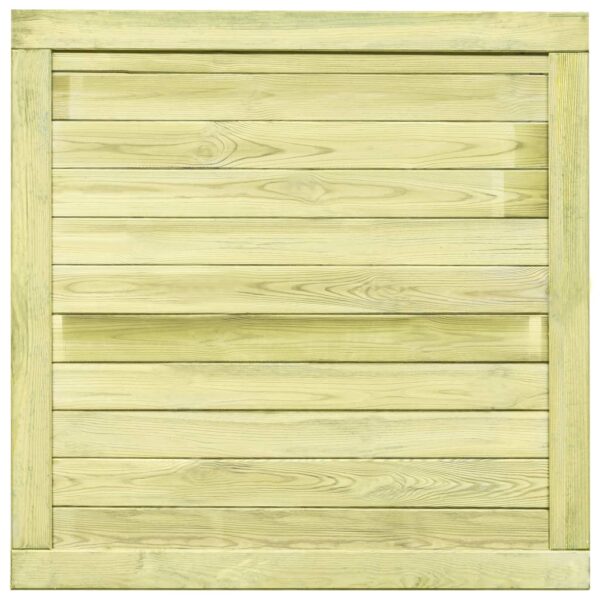 Garden Gate Impregnated Pinewood 100x100 cm