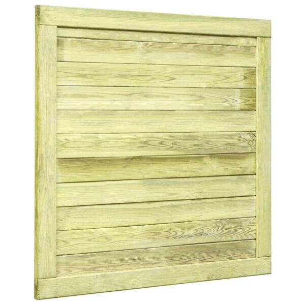 Garden Gate Impregnated Pinewood 100x100 cm