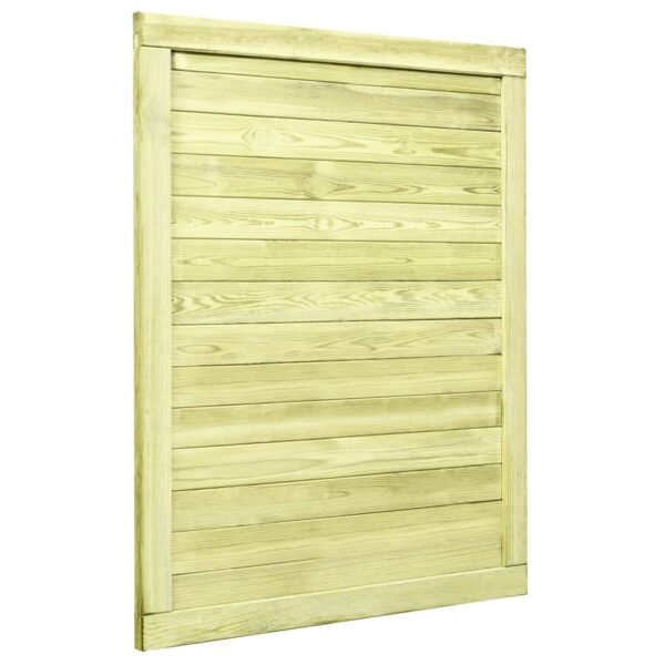 Garden Gate Impregnated Pinewood 125x100 cm