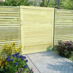Garden Gate Impregnated Pinewood 125x100 cm