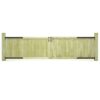 Garden Gates 2 pcs Impregnated Pinewood 300x75 cm