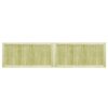 Garden Gates 2 pcs Impregnated Pinewood 300x75 cm