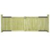 Garden Gates 2 pcs Impregnated Pinewood 300x100 cm