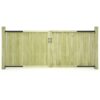 Garden Gates 2 pcs Impregnated Pinewood 300x125 cm