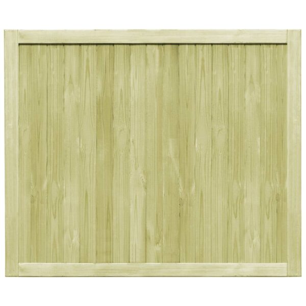 Garden Gates 2 pcs Impregnated Pinewood 300x125 cm