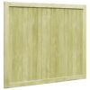 Garden Gates 2 pcs Impregnated Pinewood 300x125 cm