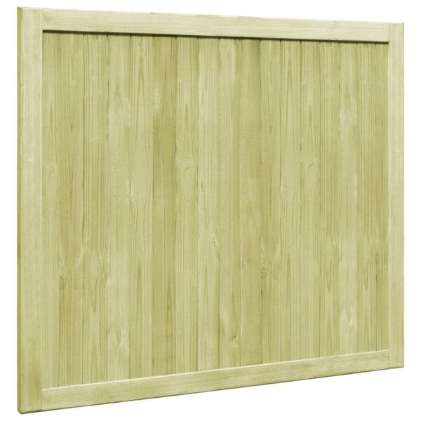 Garden Gates 2 pcs Impregnated Pinewood 300x125 cm