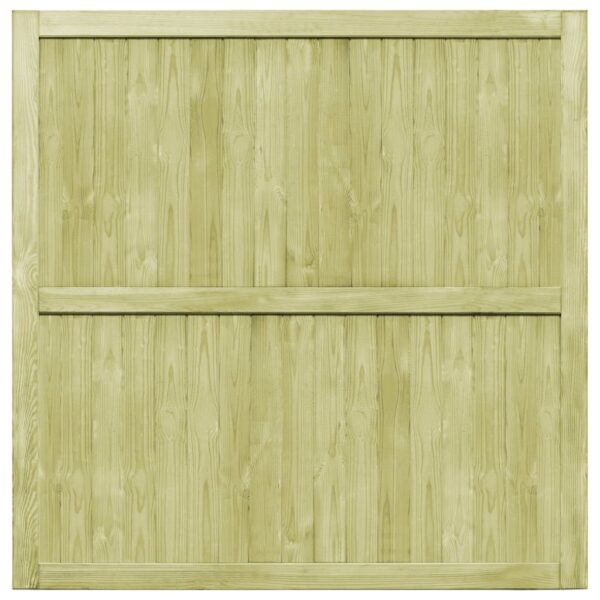 Garden Gates 2 pcs Impregnated Pinewood 300x150 cm