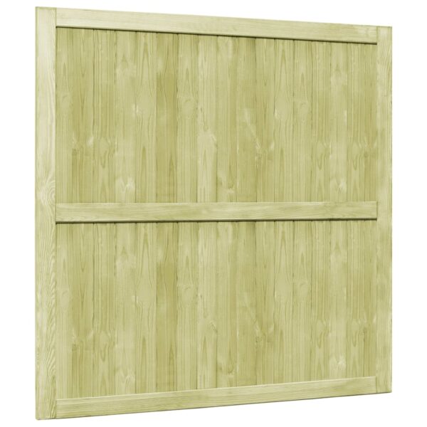 Garden Gates 2 pcs Impregnated Pinewood 300x150 cm