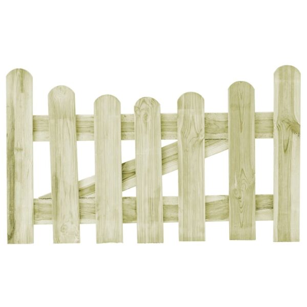 Garden Gate Impregnated Pinewood 100x60 cm