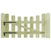 Garden Gate Impregnated Pinewood 100x60 cm