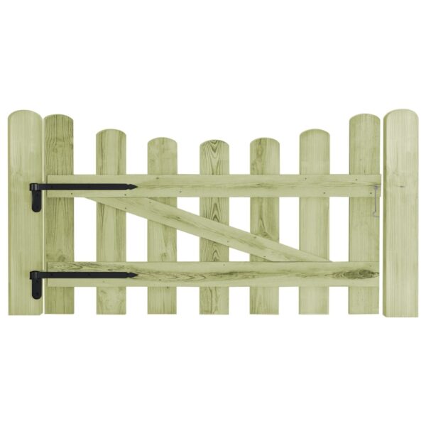 Garden Gate Impregnated Pinewood 100x60 cm