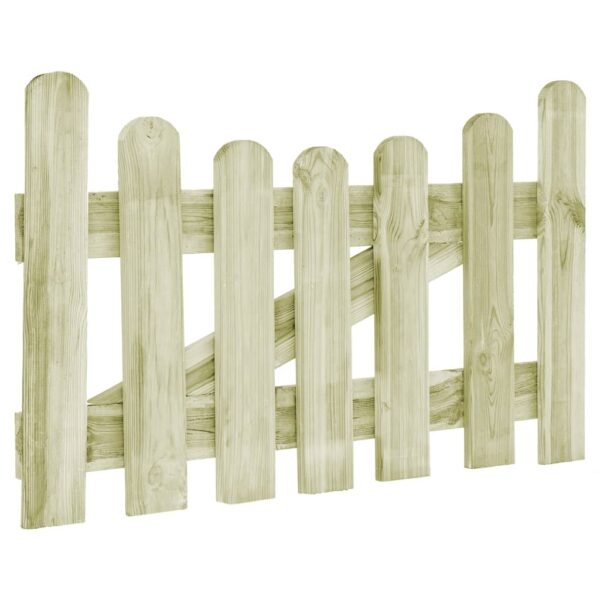 Garden Gate Impregnated Pinewood 100x60 cm