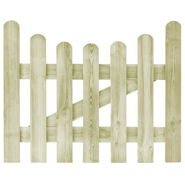 Garden Gate Impregnated Pinewood 100x80 cm