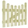 Garden Gate Impregnated Pinewood 100x80 cm