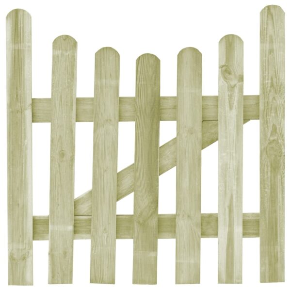 Garden Gate Impregnated Pinewood 100x100 cm